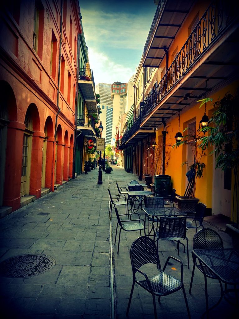 Early Morning Alley French Quarters