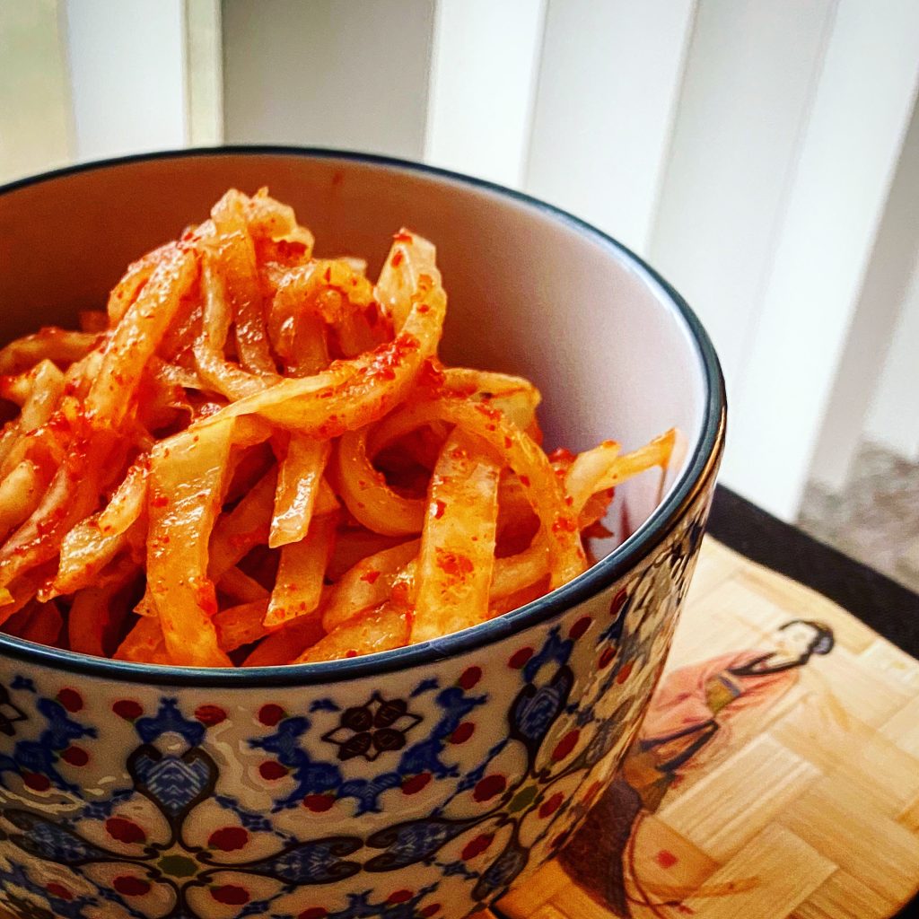 Korean Radish Kimchi