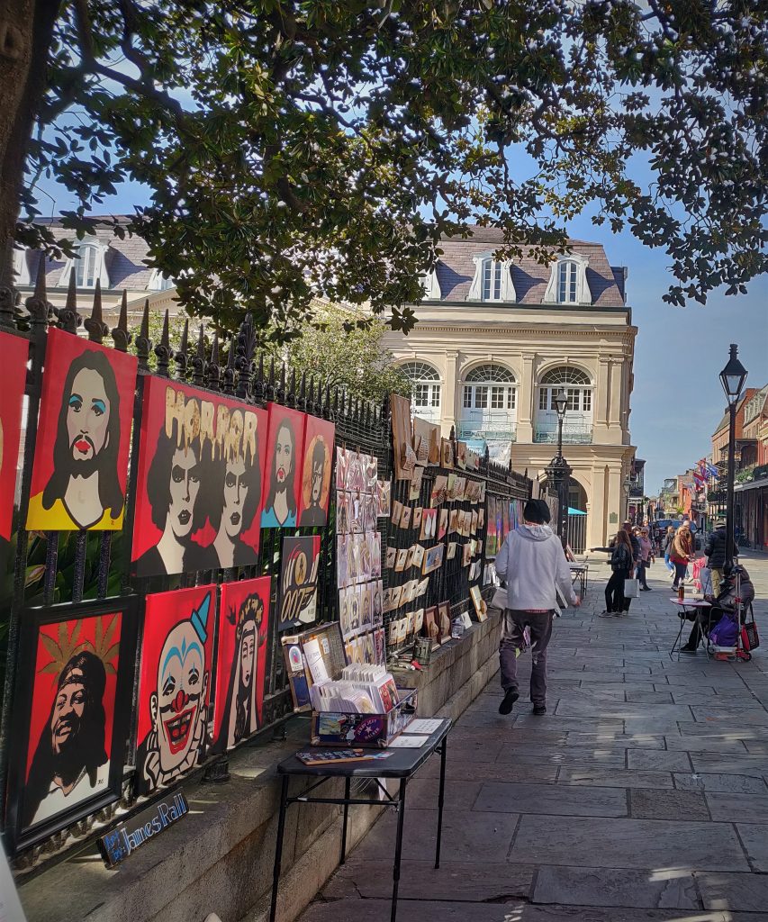 New Orleans Jackson Square Artists Hub