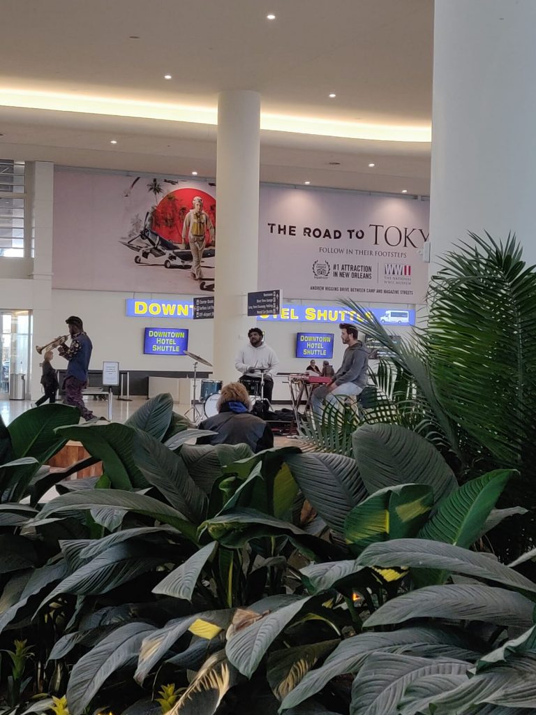 Jazz at New Orleans MSY Airport