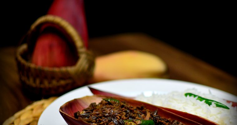Mochar Ghonto/ Banana Blossom Dry Curry